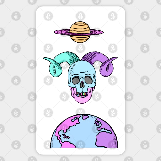 Capricorn Sticker by mena rae